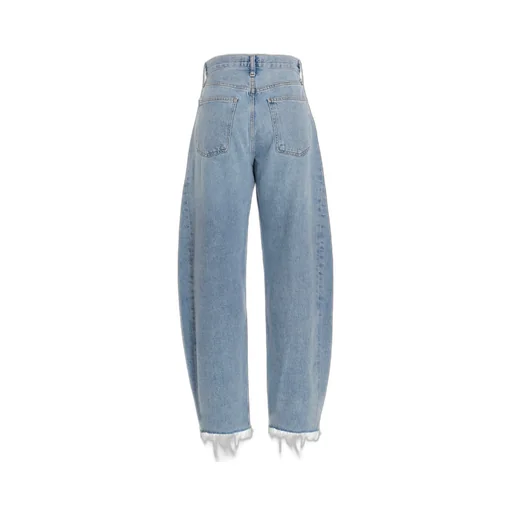 Agolde High-Waisted Wide-Leg Jeans