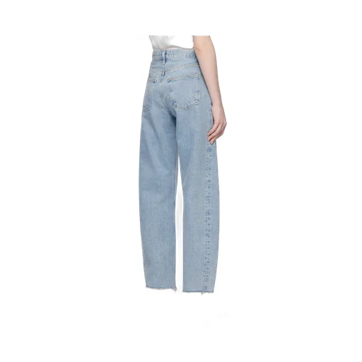 Agolde High-Waisted Wide-Leg Jeans