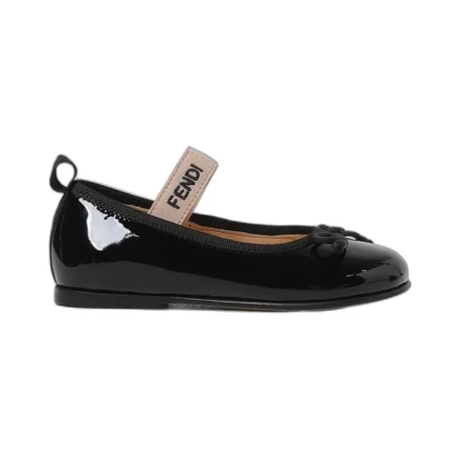 Bow-Detail Ballerina Shoes