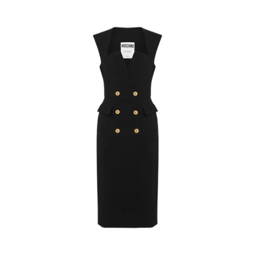 Double-Breasted Wrap Dress