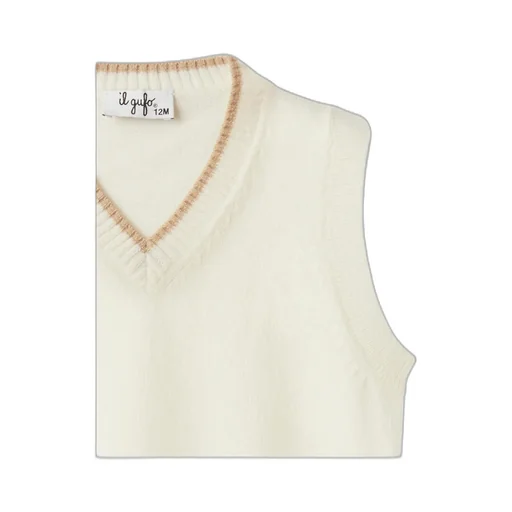 Il Gufo V-Neck Knitted Vest