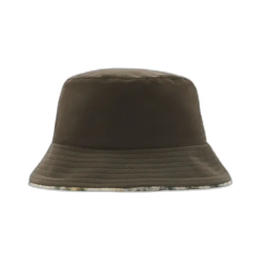 Reversible Check Fleece Bucket Hat
