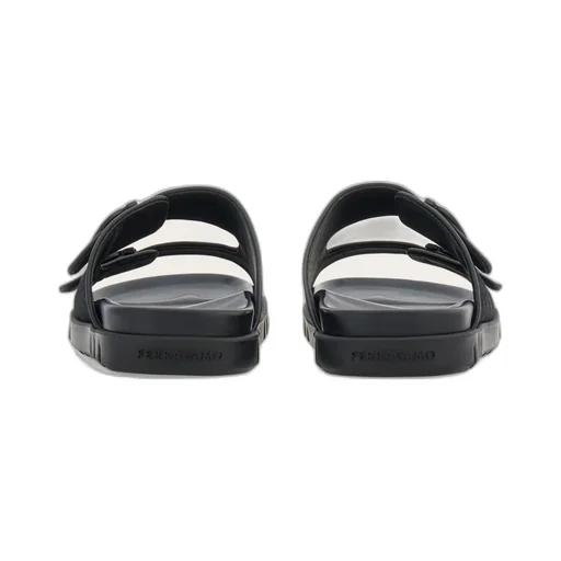 Logo Double Strap Slippers
