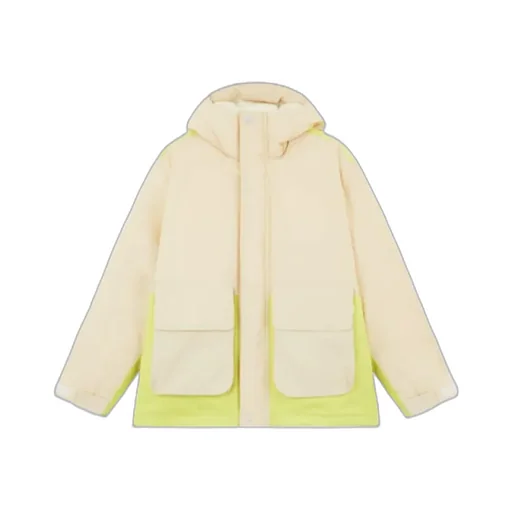 Stone Island Logo-Printed Down Jacket