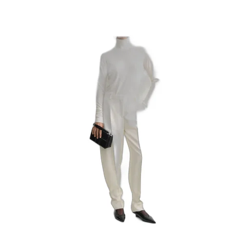 TotÊMe Presse Creased Buckled Slouch Trousers
