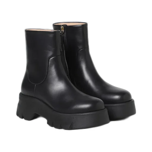 Montey Zipper Short Boots