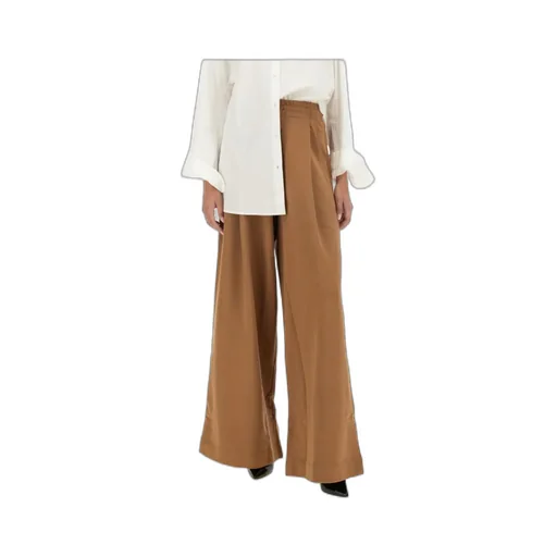Dries Van Noten Drawstring Straight-Leg Pants
