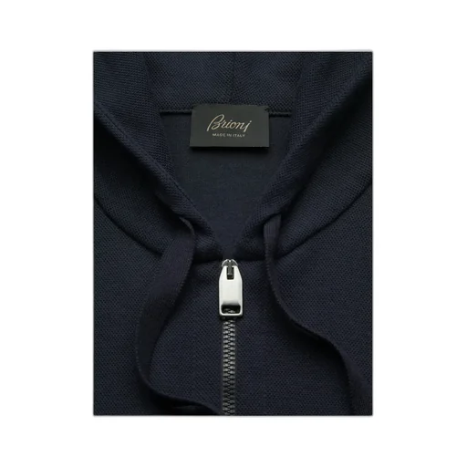 Brioni Essential Full-Zip Hooded Blouson