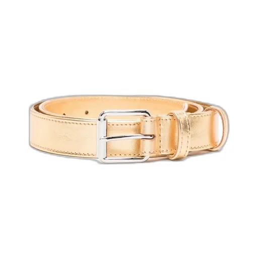 Metallic Leather Belt