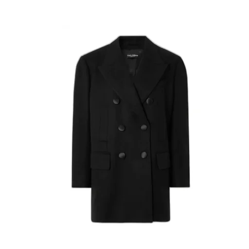 Dolce & Gabbana Double Breasted Straight Hem Blazer