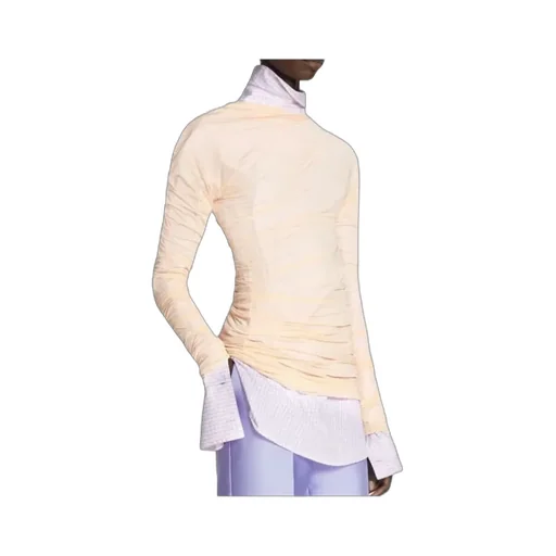 Dries Van Noten Draped Crewneck T-Shirt