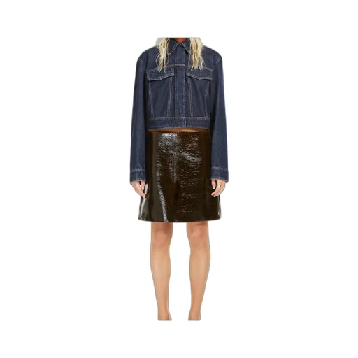 Sportmax Bormio Cropped Denim Jacket