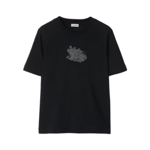 Burberry Paisley Ekd Crewneck T-Shirt