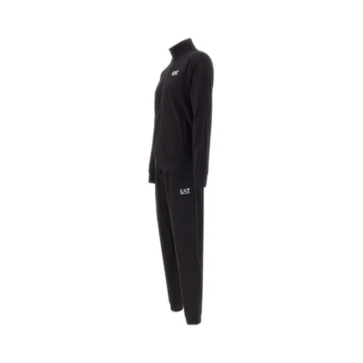 Ea7 Emporio Armani Logo Printed Zipped Track Suit