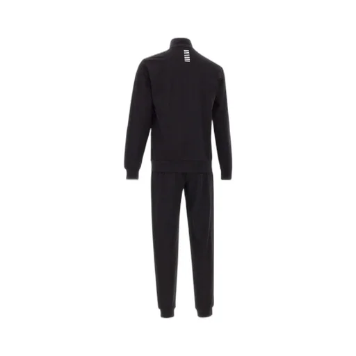 Ea7 Emporio Armani Logo Printed Zipped Track Suit