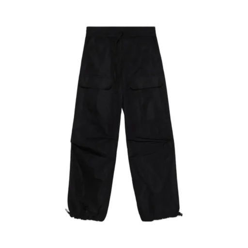 Pleat-Detail Cargo Pants