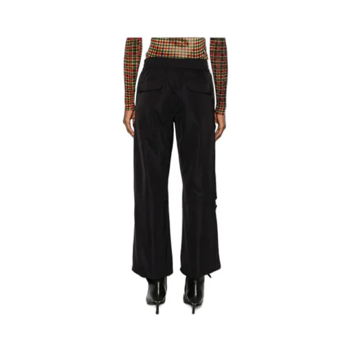 Pleat-Detail Cargo Pants