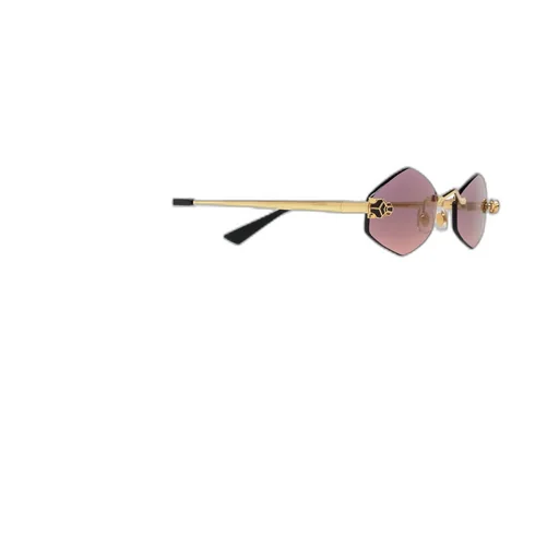 Cartier Geometric Frame Sunglasses