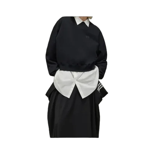 Y-3 Brushed Terry Boxy Crewneck Sweatshirt