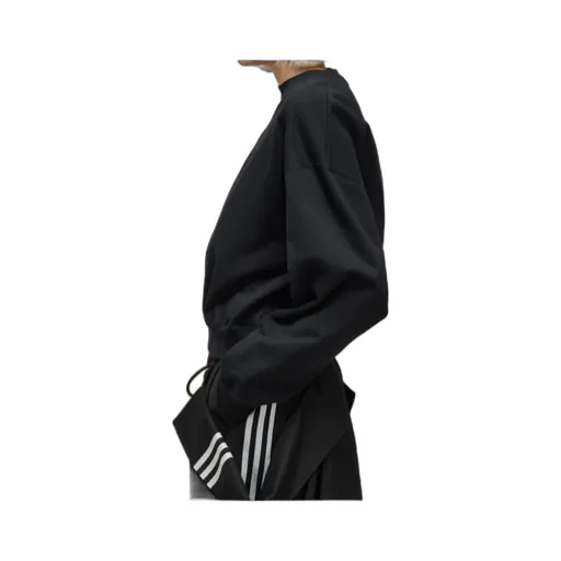 Y-3 Brushed Terry Boxy Crewneck Sweatshirt