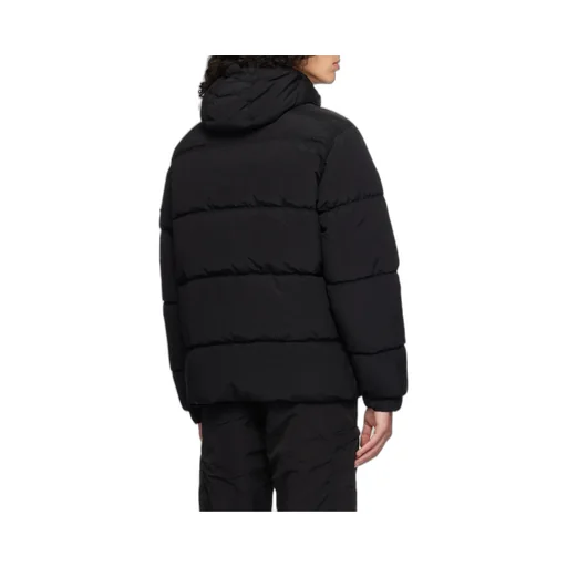 Stone Island Logo Patch Hooded Puffer Jacket