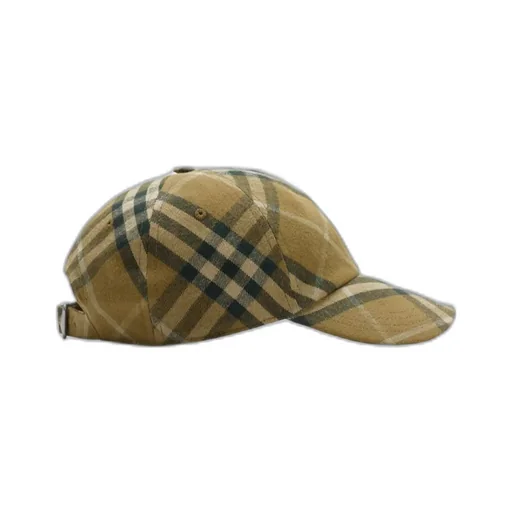 Burberry Check Printed Baseball Cap