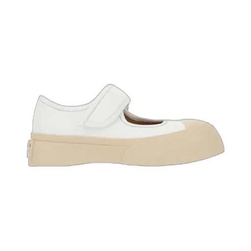 Marni Mary Jane Round-Toe Sneakers