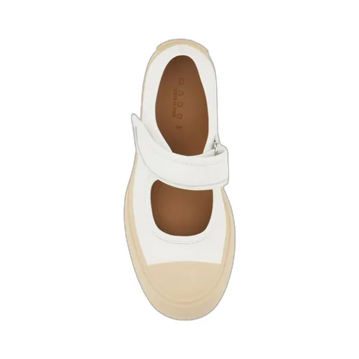 Marni Mary Jane Round-Toe Sneakers