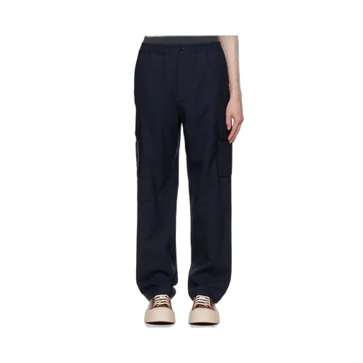 Marni Mid-Rise Straight-Leg Pants