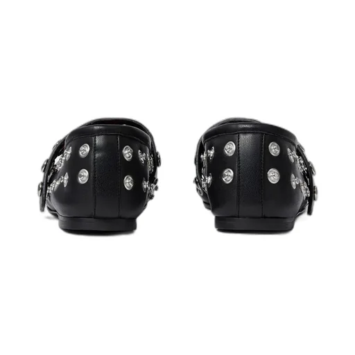 Stella Mccartney Embellished Round Toe Ballerinas