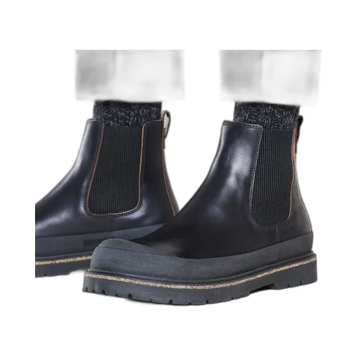 Birkenstock Stalon Round-Toe Chelsea Boots
