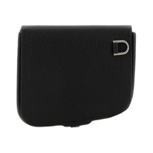 Salvatore Ferragamo Logo Printed Asymmetric Wallet