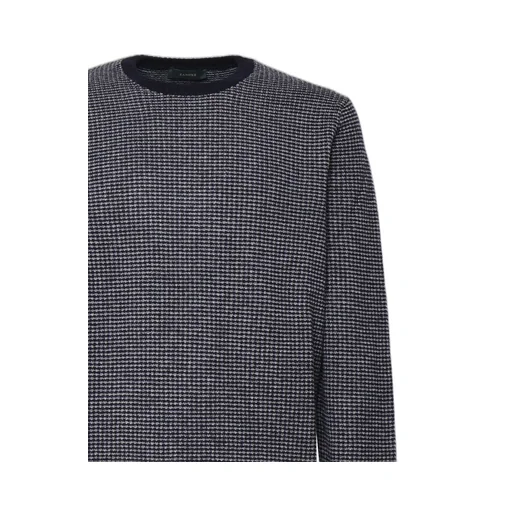 Zanone Textured Crew Neck Sweater
