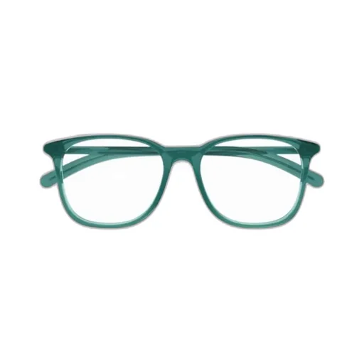 Montblanc Eyewear Logo Plaque Square Frame Glasses
