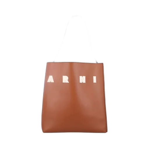 Marni Museo Logo Patch Tote Bag