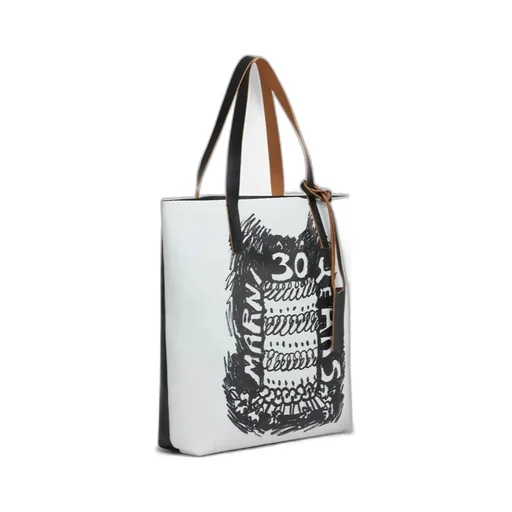 Marni 30Th Anniversary Print Two-Toned Tribeca Tote Bag