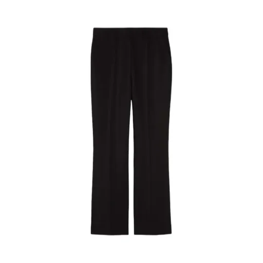 Gucci Logo Embroidered Bootcut Leg Trousers