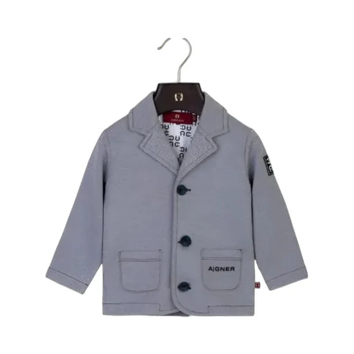 Logo-Embroidered Blazer