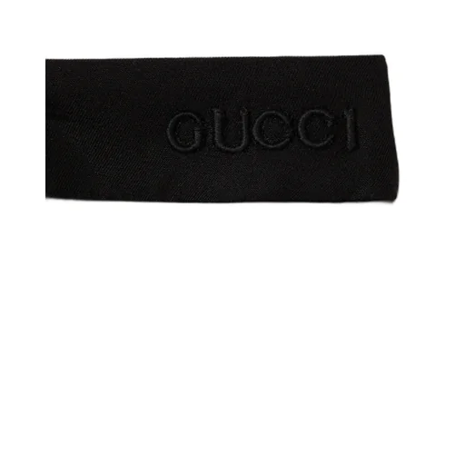 Gucci Logo Embroidered Bootcut Leg Trousers