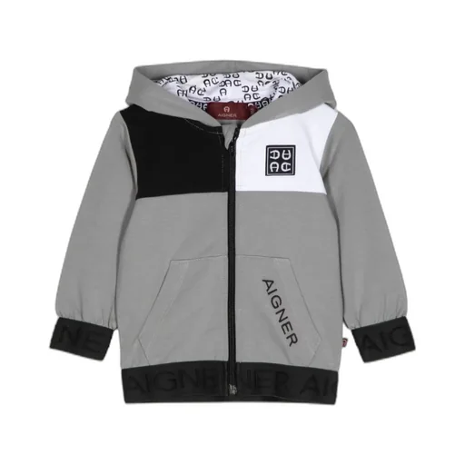 Logo-Embroidered Hooded Jacket