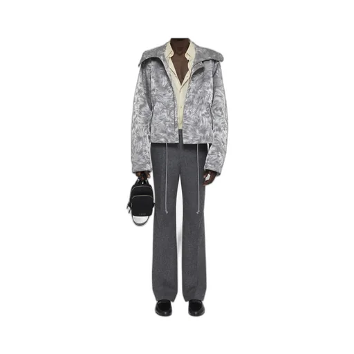 Slim Fit Tailored Pants In Wool