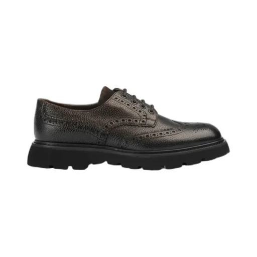 Doucal's Almond Toe Derby Shoes