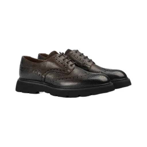 Doucal's Almond Toe Derby Shoes