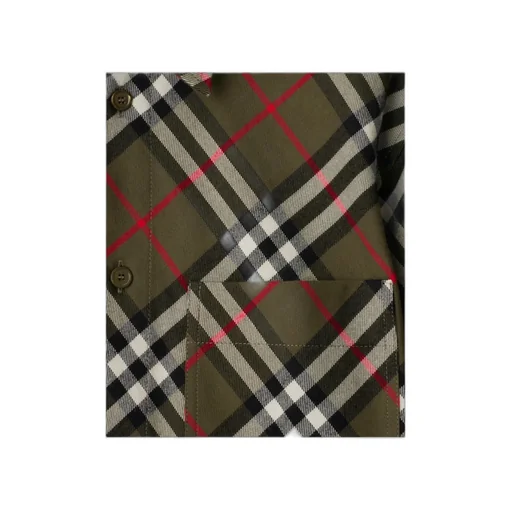 Burberry Long Sleeved Checked Buttoned Shirt