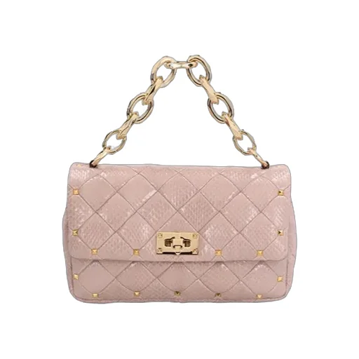 Geometric Detail Shoulder Bag
