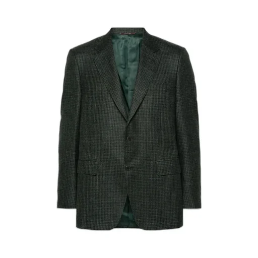 Prince Of Wales-Pattern Blazer