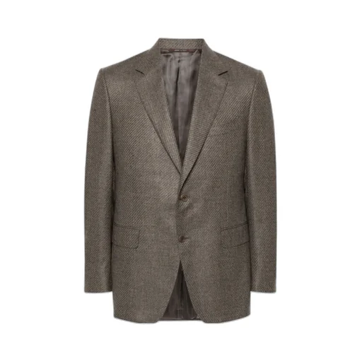 Single-Breasted Wool Blazer