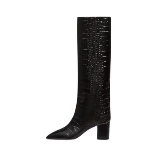 Paris Texas Anja Embossed Knee-Length Boots