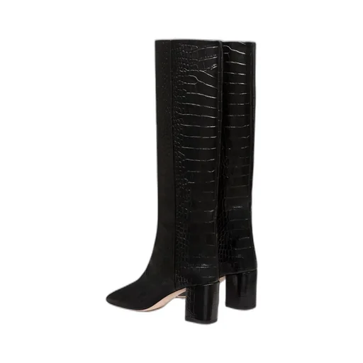 Paris Texas Anja Embossed Knee-Length Boots