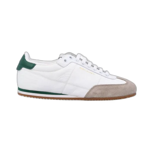 Saint Laurent Logo Printed Lace-Up Sneakers